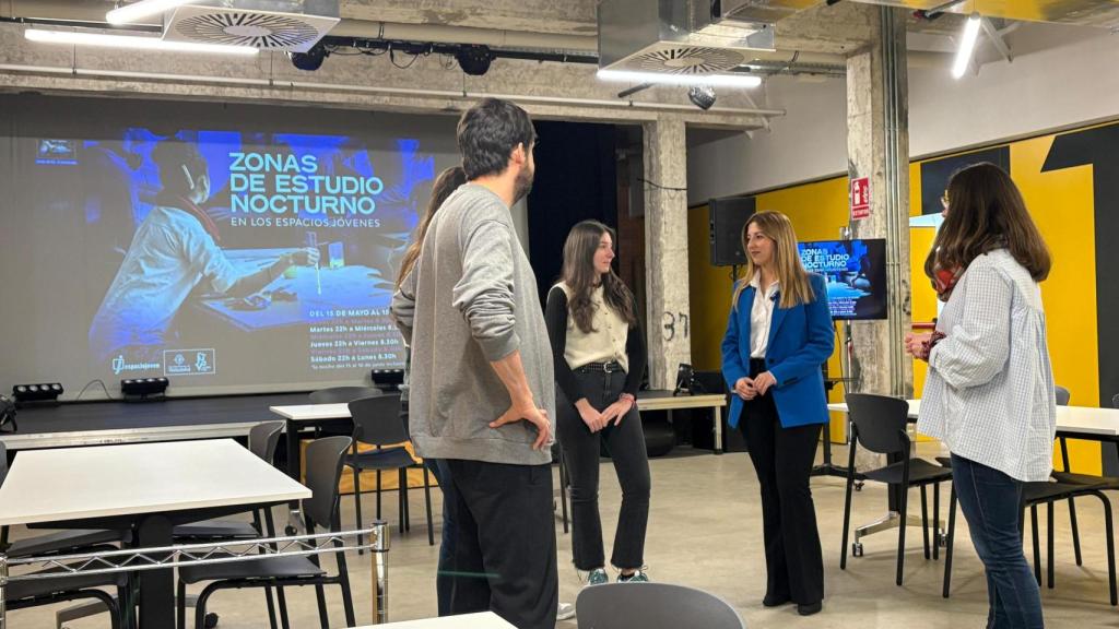 Las zonas estudio nocturno de jóvenes