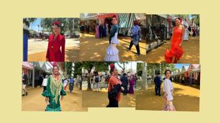 Las mujeres que han participado en 'Pasarela desde el albero'.