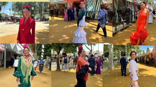 Las mujeres que han participado en 'Pasarela desde el albero'.