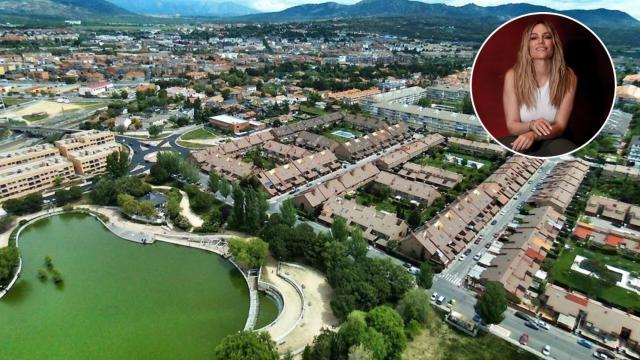El pueblo de Collado Villalba y la cantante Edurne.