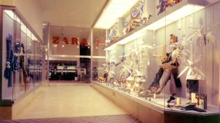 Imagen del Zara de la calle Torreiro en 1975.