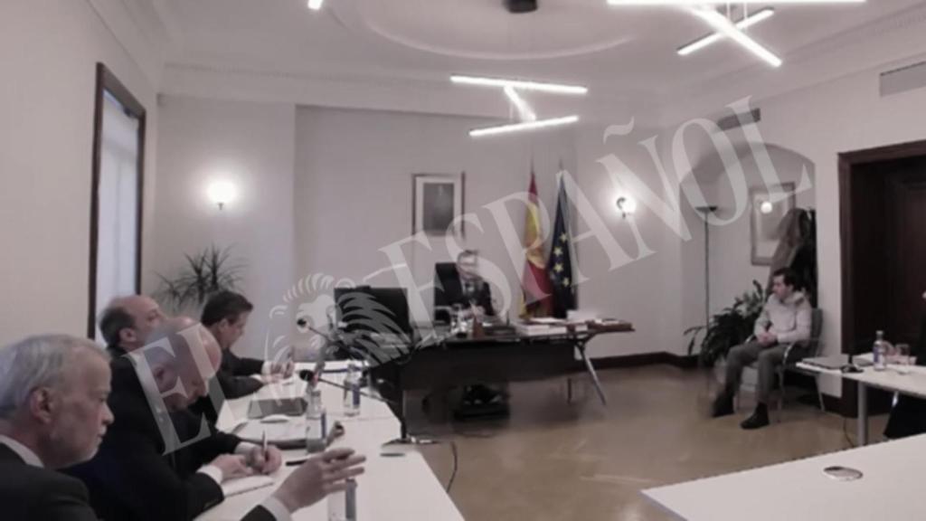 Bolaños, en su despacho en Moncloa, interrogado por Peinado.
