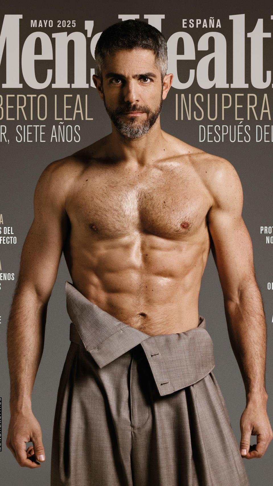 Roberto Leal en la portada de mayo de 'Men's Health'