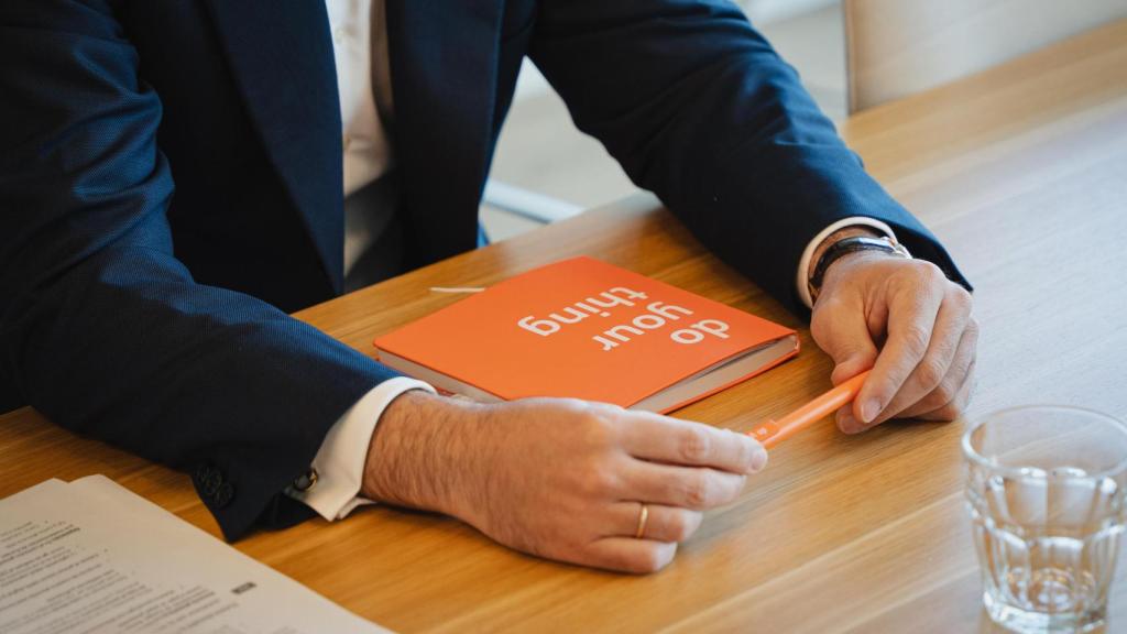 Alfonso Tolcheff, consejero delegado de ING España y Portugal, durante la entrevista con EL ESPAÑOL-Invertia.