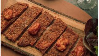 Uno de los cachopos de Rioluz Gastronomía.