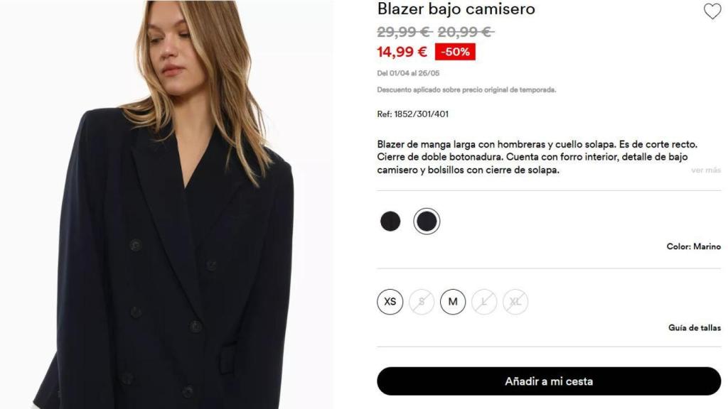 Chaqueta de Lefties. Ref: 1852/301/401