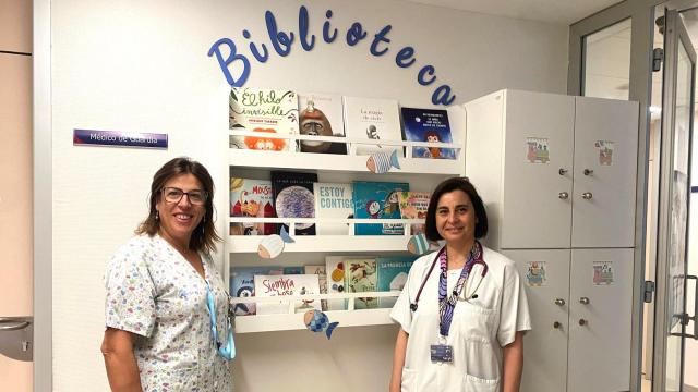 Alicia Ferrero, jefa de Enfermería de Neonatología del Hospital Río Hortega de Valladolid; y Sonia Caserío, jefa de la unidad médica