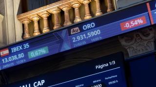 Cotización del oro del pasado 22 de febrero. El metal precioso se encoentraba bajo los 3.000 dólares.