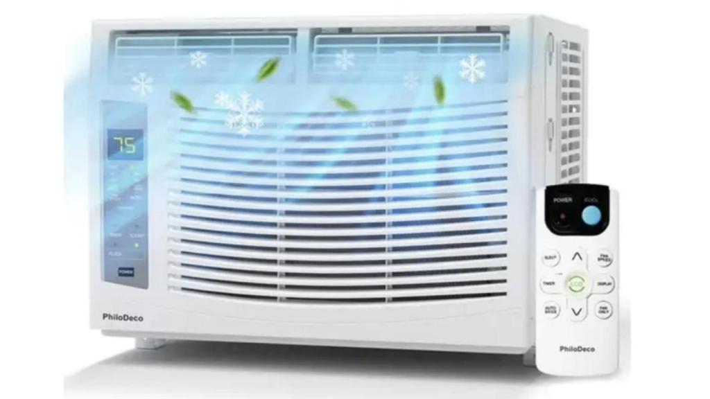 Este aire acondicionado de Walmart cuenta con decenas de reseñas positivas.