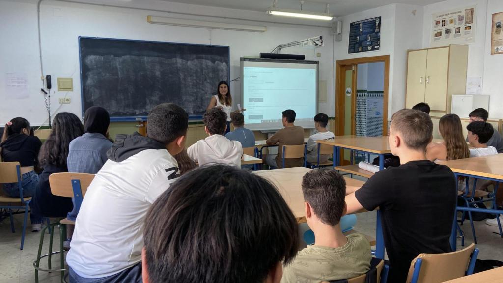 Los jóvenes de Marbella en la formación de Fundación Quirónsalud.