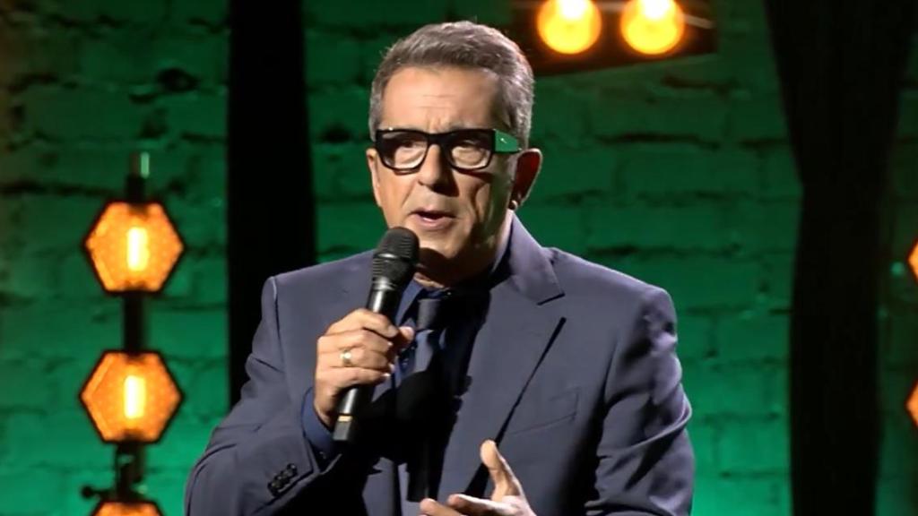 Andreu Buenafuente durante su monólogo en 'Futuro imperfecto'.