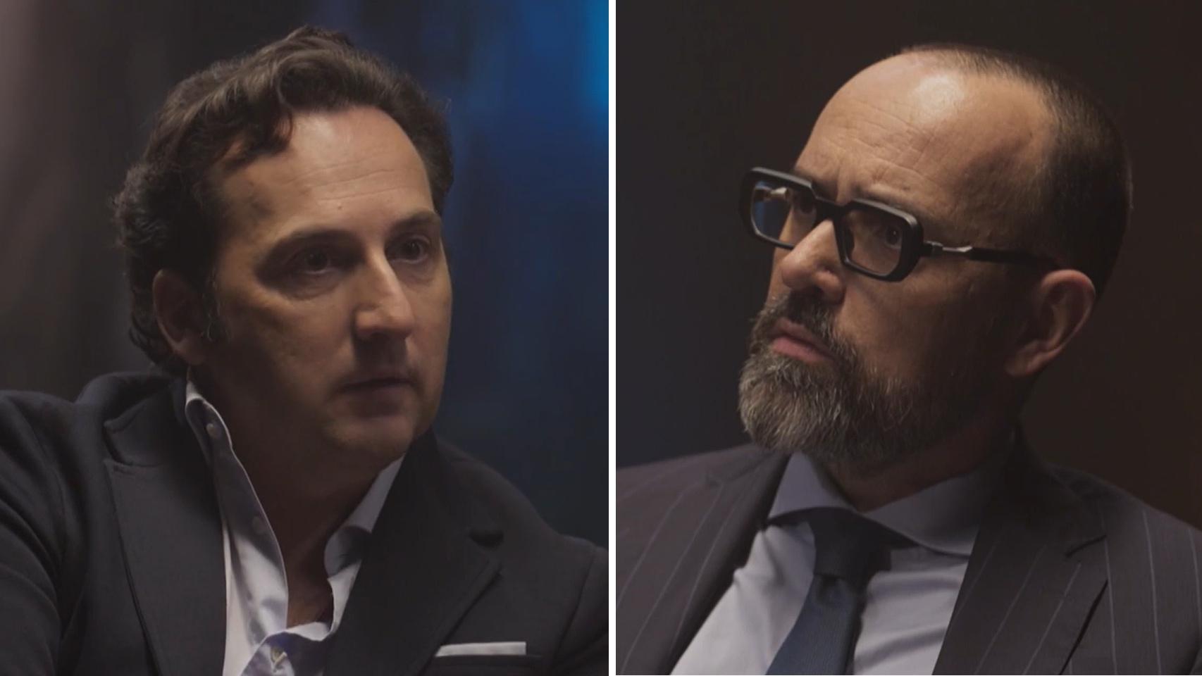 Iker Jiménez y Risto Mejide en un montaje hecho por BLUPER.