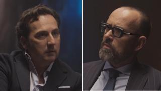 Iker Jiménez y Risto Mejide en un montaje hecho por BLUPER.