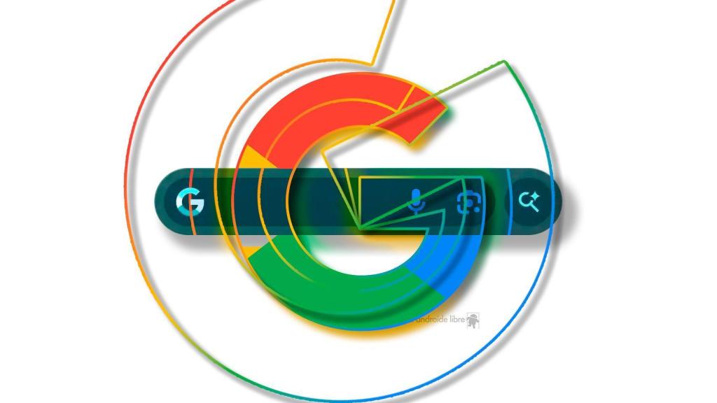 Fotomontaje inspirado en el nuevo widget de Google