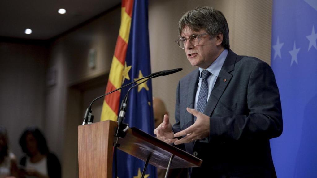 El expresidente de la Generalitat y actual eurodiputado de Junts Carles Puigdemont.