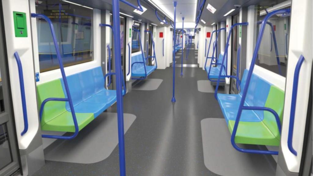 Infografía de los nuevos trenes.