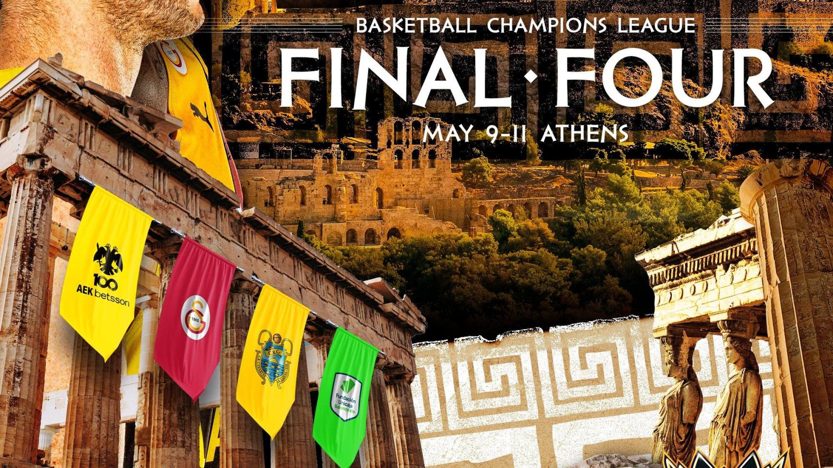 Horario y dónde ver el Unicaja vs. AEK de la Final Four de la  BCL: televisión y streaming
