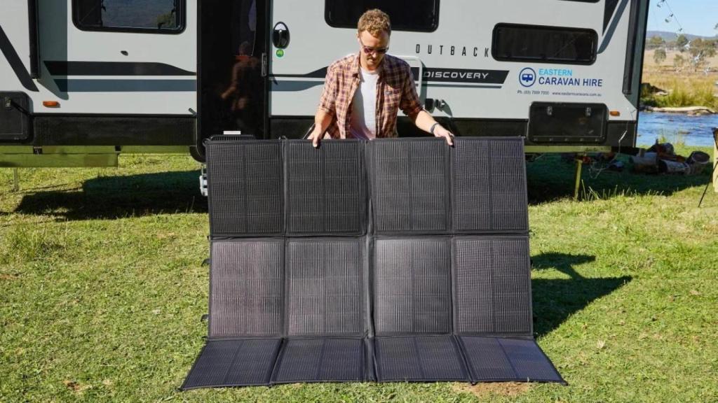 Paneles solares plegables y portátiles OptiSolex 400W