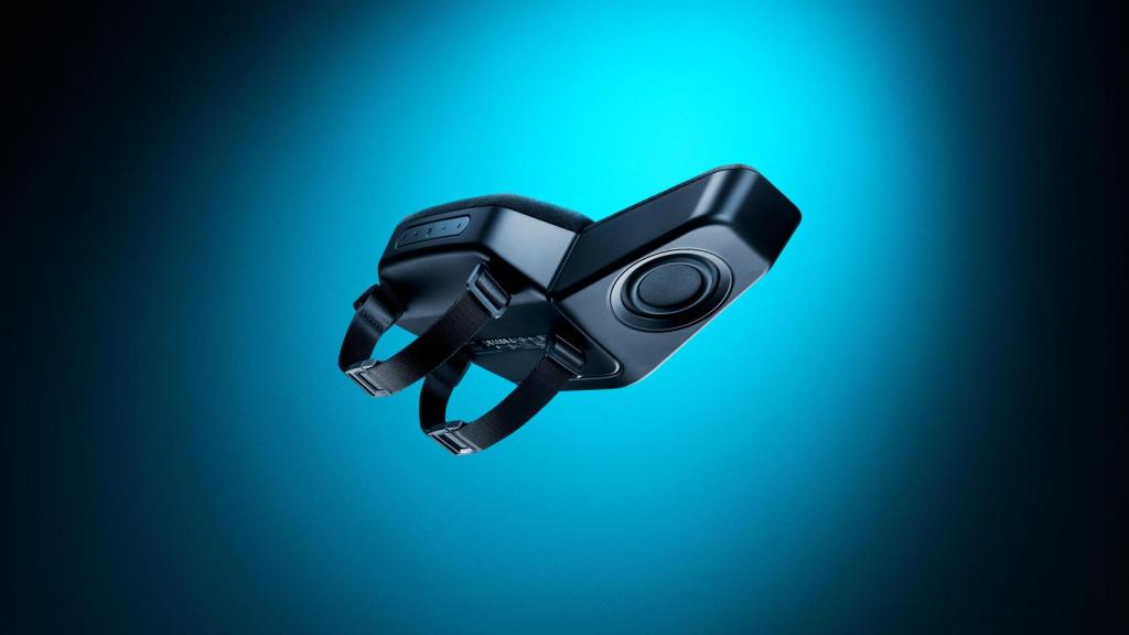 Diseño trasero del altavoz de respaldo Razer Clio