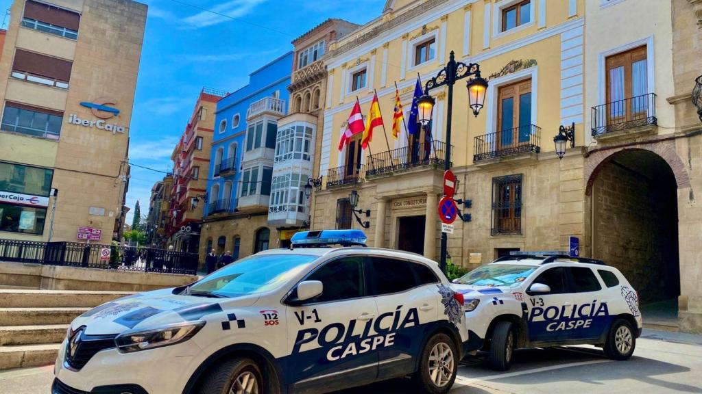 La Policía Local de Caspe solo tiene dos coches de policía disponible