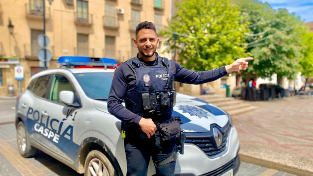 Carlos Higuero, policía de 33 años.