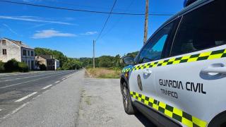 Un coche de la Guardia Civil de Tráfico.