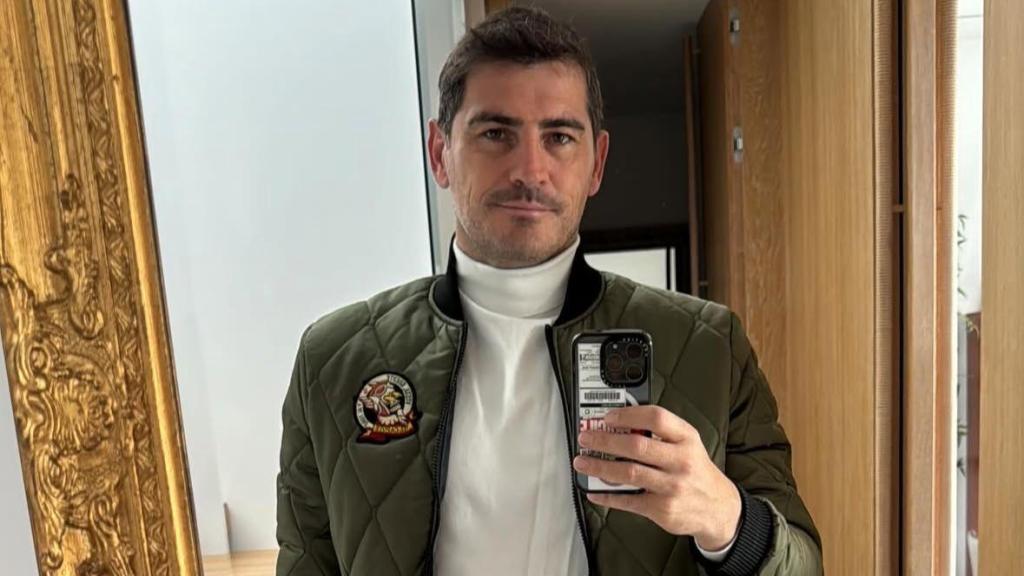 Iker Casillas, en una fotografía publicada en sus redes sociales