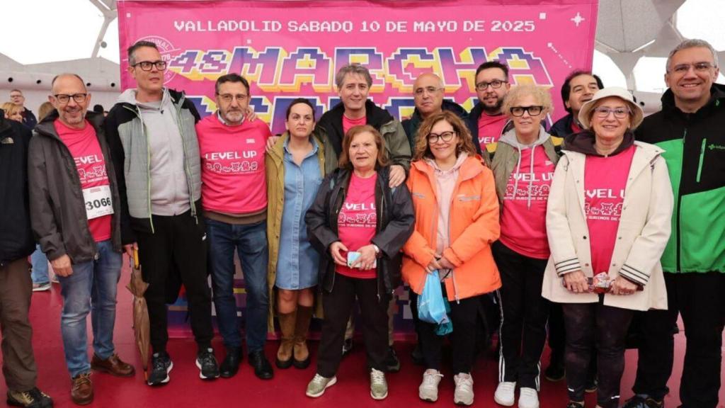 Carlos Martínez, presente por primera vez en la Marcha Asprona