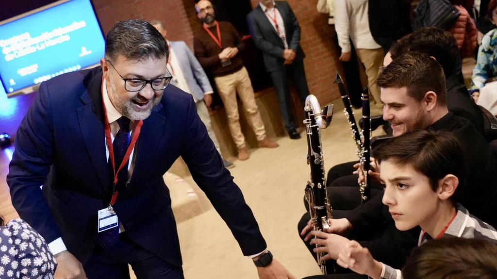 Amador Pastor, este sábado en Albacete durante el III Congreso de Digitalización de Castilla-La Mancha.