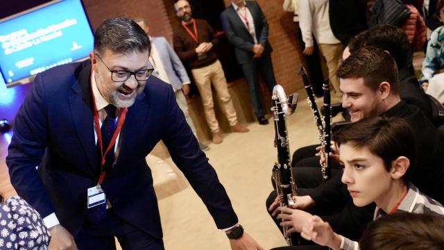 Amador Pastor, este sábado en Albacete durante el III Congreso de Digitalización de Castilla-La Mancha.