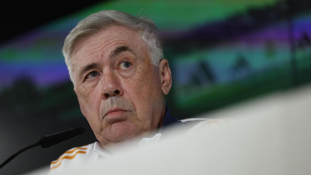 Ancelotti, en rueda de prensa
