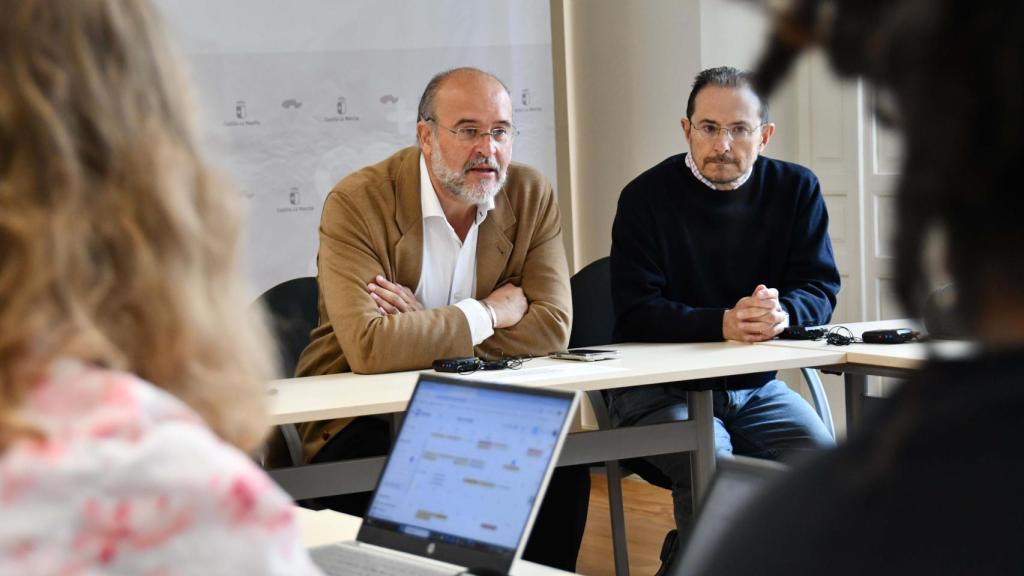 El vicepresidente primero del Gobierno de Castilla-La Mancha, José Luis Martínez Guijarro.arro