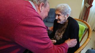 Natividad Sanabria ha celebrado su 108 cumpleaños rodeada de familiares y amigos