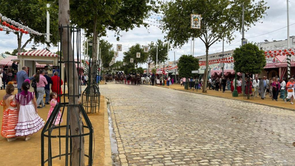 Ambiente en la tarde del sábado de la Feria de Sevilla 2025.