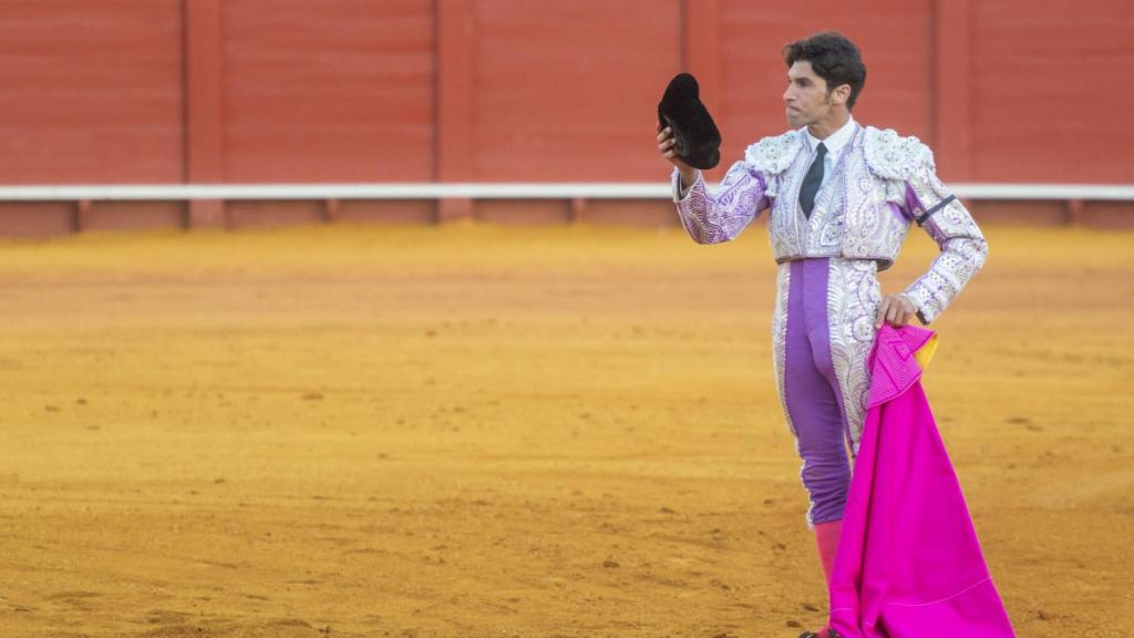 Cayetano Rivera Ordóñez, en la Feria de Abril este pasado 10 de mayo.