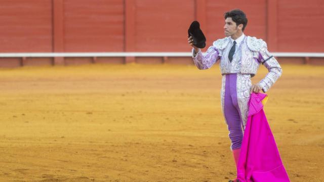 Cayetano Rivera Ordóñez, en la Feria de Abril este pasado 10 de mayo.
