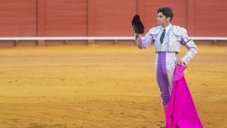 Cayetano Rivera Ordóñez, en la Feria de Abril este pasado 10 de mayo.