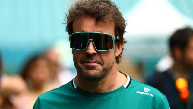 Fernando Alonso, en el GP de Miami de Fórmula 1 2025