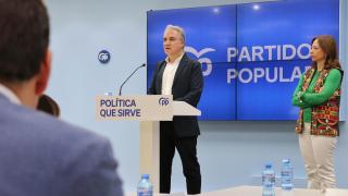 El vicesecretario de Coordinación Autonómica y Local y Análisis Electoral del PP, Elías Bendodo.