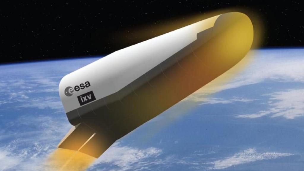 Recreación de reentrada en nave espacial