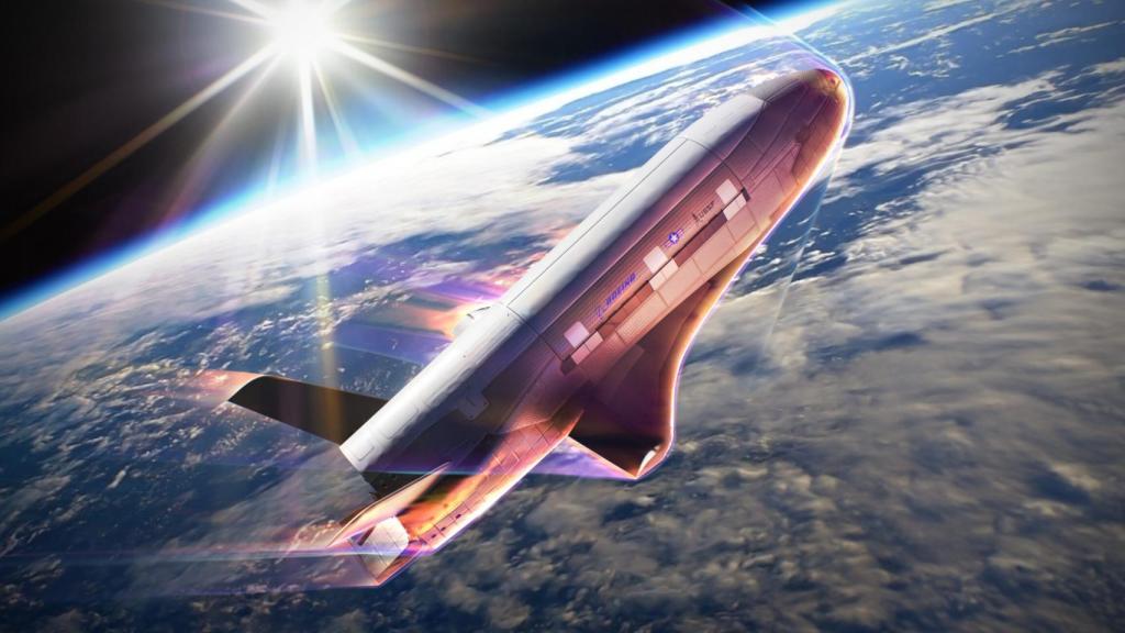 Representación de reentrada del X-37B