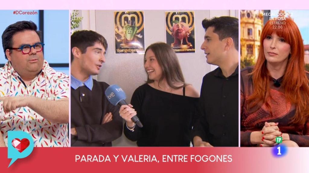 Alberto Guzmán y Valeria Vegas en 'D Corazón'.