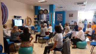 Taller Suelo Pélvico con la Fisioterapeuta en Apafima.