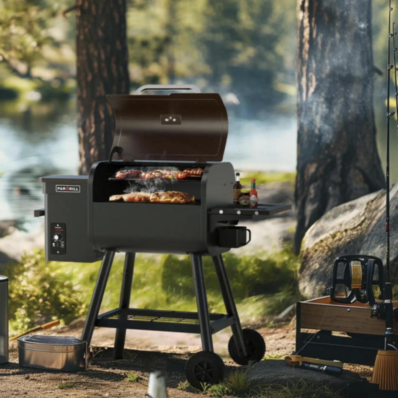 Esta parrilla de Walmart cuenta con decenas de reseñas positivas.