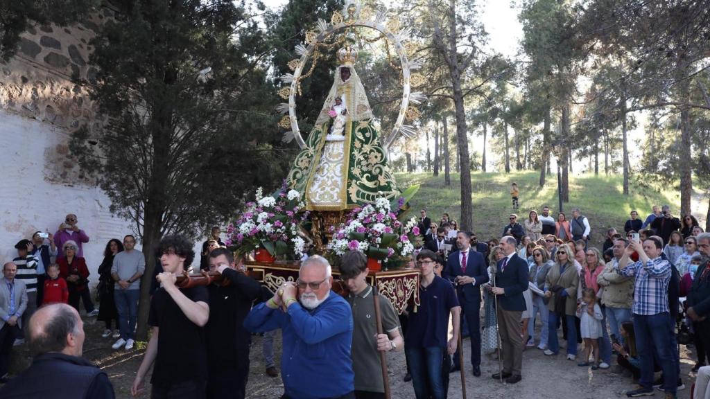 Procesión de la Virgen de la Bastida en Toledo. Foto: Ayuntamiento.