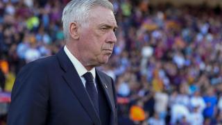 Carlo Ancelotti, durante El Clásico