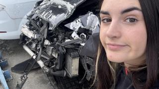 Itziar Velaz, experta mecánica.