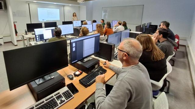 Uno de los cursos de formación para los funcionarios murcianos.