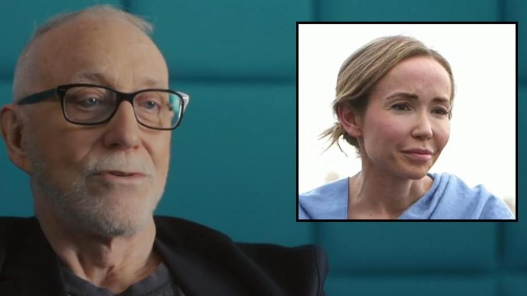 Josep Maria Mainat y Angela Dobrowolski, en un fotomontaje realizado por BLUPER.