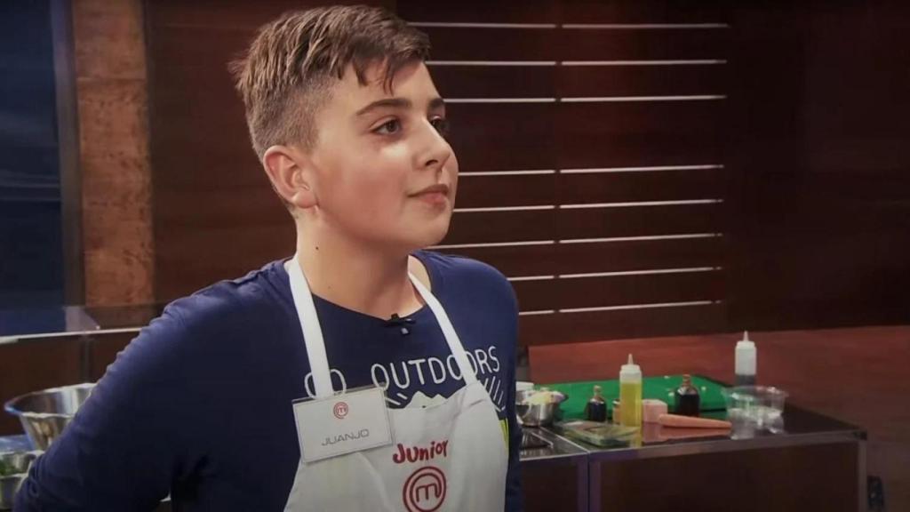 Juanjo Bona en Masterchef Junior 4.